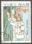 Stamps Vietnam -  Intercosmos, Vuelo espacial sovietico-vietnamita