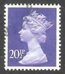 Stamps United Kingdom -  Elizabeth II