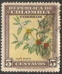 Stamps Colombia -  Cafe suave