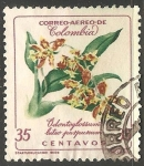 Stamps : America : Colombia :  Orquidea colombiana