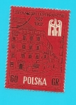 Stamps Poland -  25 Anivº del Partido Democrático - mansión de los príncipes en Mazovia