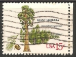 Stamps United States -  secuoya gigante