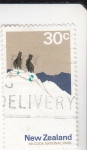 Stamps New Zealand -  parque nacional Mt Cook