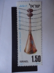 Stamps Israel -  Instrumento Músical.
