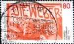 Stamps Germany -  Intercambio 0,30 usd 80 pf. 1987