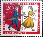 Stamps Germany -  Intercambio 0,25 usd 20+10 pf. 1965