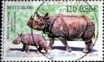 Stamps Germany -  Intercambio 1,00 usd 110 pf. 2001