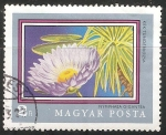 Stamps : Europe : Hungary :  Nymphaea gigantea 