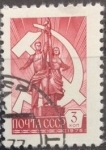 Stamps Russia -  Estatua