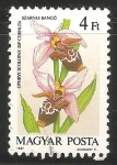 Stamps Hungary -  Orquidea