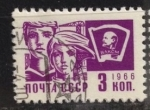 Stamps Russia -  Komsomol
