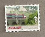 Stamps Europe - Luxembourg -  50 Años electrificación Trenes