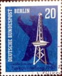 Stamps Germany -  Intercambio ma2s 0,25 usd 20 pf. 1963