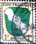 Stamps Germany -  Intercambio 0,25 usd 1 pf. 1945