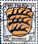Stamps Germany -  Intercambio 0,20 usd 5 pf. 1945