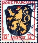 Stamps Germany -  Intercambio 0,20 usd 12 pf. 1945