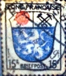 Stamps Germany -  Intercambio 0,25 usd 15 pf. 1945