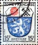 Stamps Germany -  Intercambio 0,25 usd 15 pf. 1945