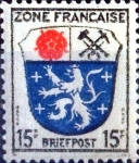 Stamps Germany -  Intercambio 0,20 usd 15 pf. 1945