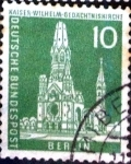 Stamps Germany -  Intercambio ma2s 0,20 usd 10 pf. 1956