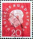 Stamps Germany -  Intercambio 0,20 usd 20 pf. 1959