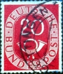 Stamps Germany -  Intercambio 0,20 usd 20 pf. 1951