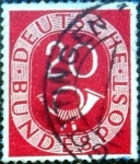 Sellos de Europa - Alemania -  Intercambio 0,20 usd 20 pf. 1951