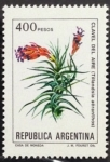 Stamps Argentina -  Clavel del aire