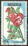 Stamps : Africa : Niger :  Tecoma stans