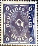 Stamps Germany -  Intercambio 0,20 usd 6 M. 1922