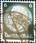 Stamps Germany -  Intercambio 0,40 usd 6 pf. 1933