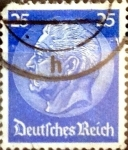Stamps Germany -  Intercambio 0,20 usd 25 pf. 1934