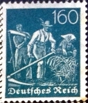 Stamps Germany -  Intercambio 0,20 usd 160 pf. 1921
