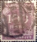 Stamps Germany -  Intercambio 1,25 usd 100 m. 1922