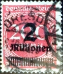 Stamps Germany -  Intercambio 1,25 usd 2000000m.s.200 m. 1923