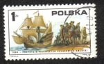 Stamps Poland -  Revolución Americana , bicentenario