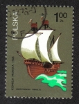 Stamps : Europe : Poland :  Veleros polacos