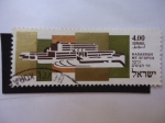 Stamps : Asia : Israel :  Centro Mèdico Hadassah - Monte Sacopus.