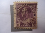 Stamps Canada -  King George V. (Scott/112)