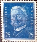 Stamps Germany -  Intercambio 0.50 usd 25 pf. 1928