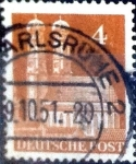 Stamps Germany -  Intercambio 0,20 usd 4 pf. 1948