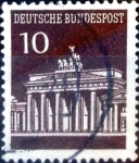 Stamps Germany -  Intercambio 0,20 usd 10 pf. 1967