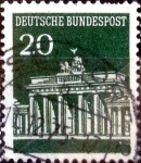Stamps Germany -  Intercambio 0,20 usd 20 pf. 1967