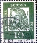 Sellos de Europa - Alemania -  Intercambio 0,20 usd 10 pf. 1961