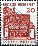 Stamps Germany -  Intercambio 0,20 usd 20 pf. 1965