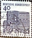 Stamps Germany -  Intercambio ma2s 0,20 usd 40 pf. 1965