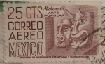 Stamps Mexico -  michoacan arte popular
