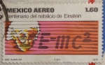 Stamps : America : Mexico :  centenario del natalisio de Einstein