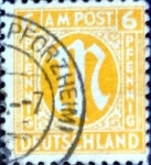 Stamps Germany -  Intercambio 0,35 usd 6 pf. 1945