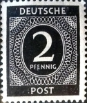 Sellos de Europa - Alemania -  Intercambio nfxb 0,20 usd 2 pf. 1946
